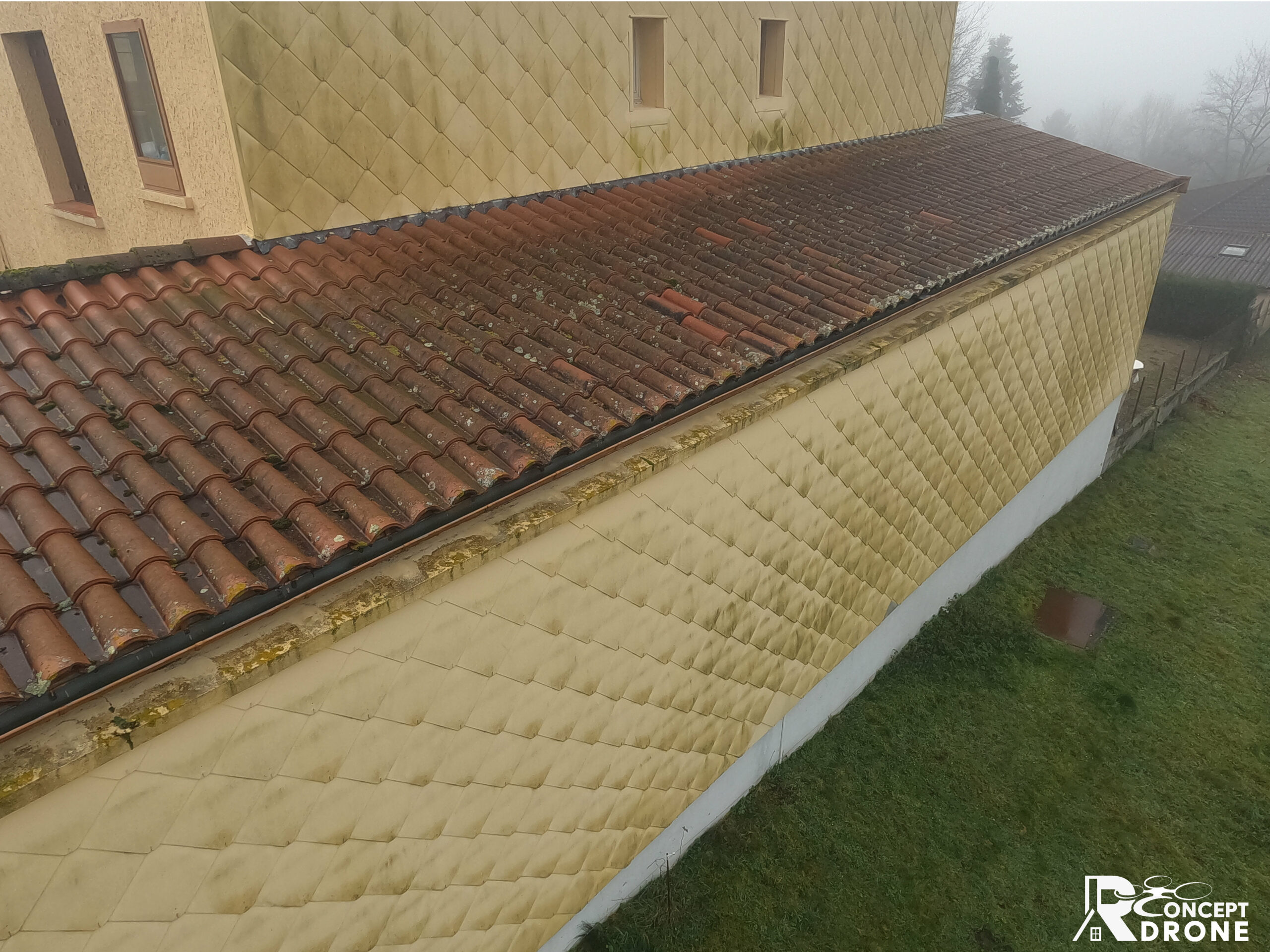 @RDroneConcept_Nettoyage toiture_avant_Ariège